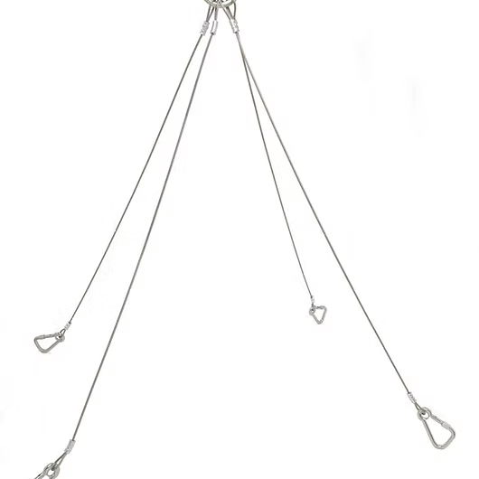 Junkin Safety Stretcher Accessories Fire_Safety_USA Junkin's Triple Action Stretcher Carabiner Lifting Bridle