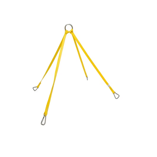 Junkin Safety Stretcher Accessories Fire_Safety_USA Junkin's Stretcher Carabiner Lifting Bridle