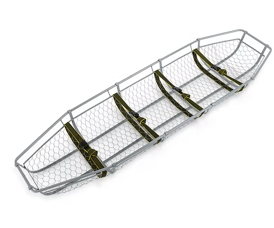 Junkin Plasticol Coated Basket Stretcher without Leg Divider