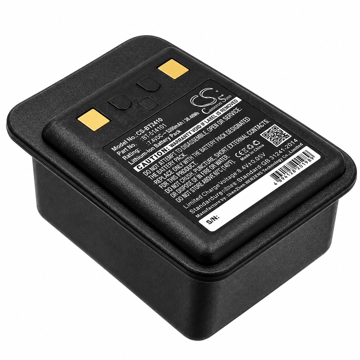 Bullard Thermal Image Camera Fire_Safety_USA Battery for T3 or T4 Camera