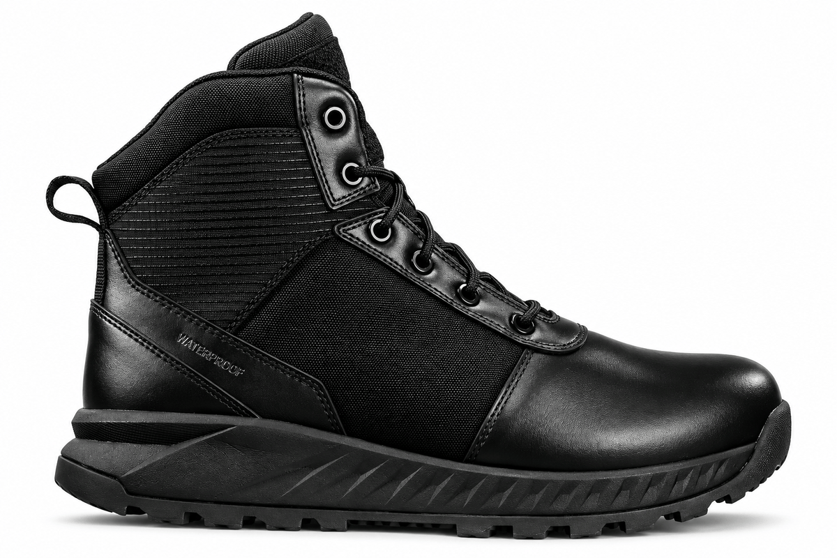 Black Diamond Uniform Boots Fire_Safety_USA BDX6" Waterproof Side Zip Composite Toe Boot