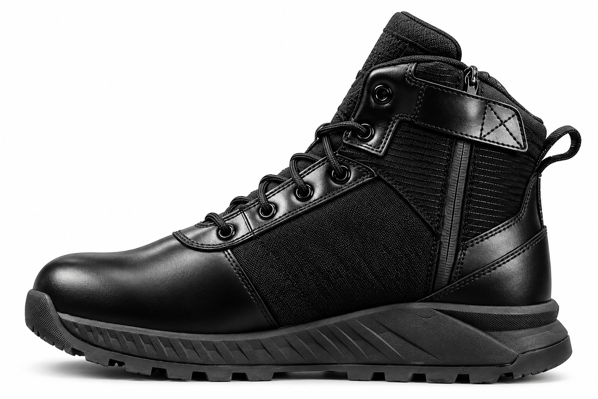 Black Diamond Uniform Boots Fire_Safety_USA BDX6" Waterproof Side Zip Composite Toe Boot