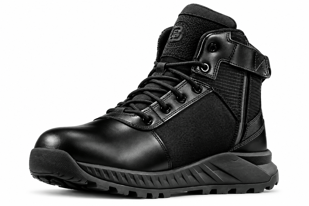 Black Diamond Uniform Boots Fire_Safety_USA BDX6" Waterproof Side Zip Composite Toe Boot