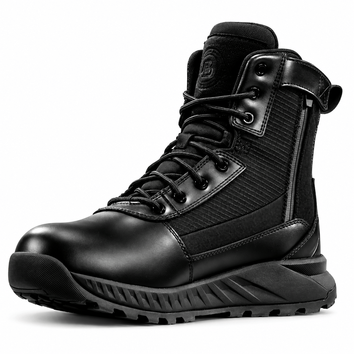Black Diamond Uniform Boots Fire_Safety_USA BDX8" Waterproof Side Zip Boot