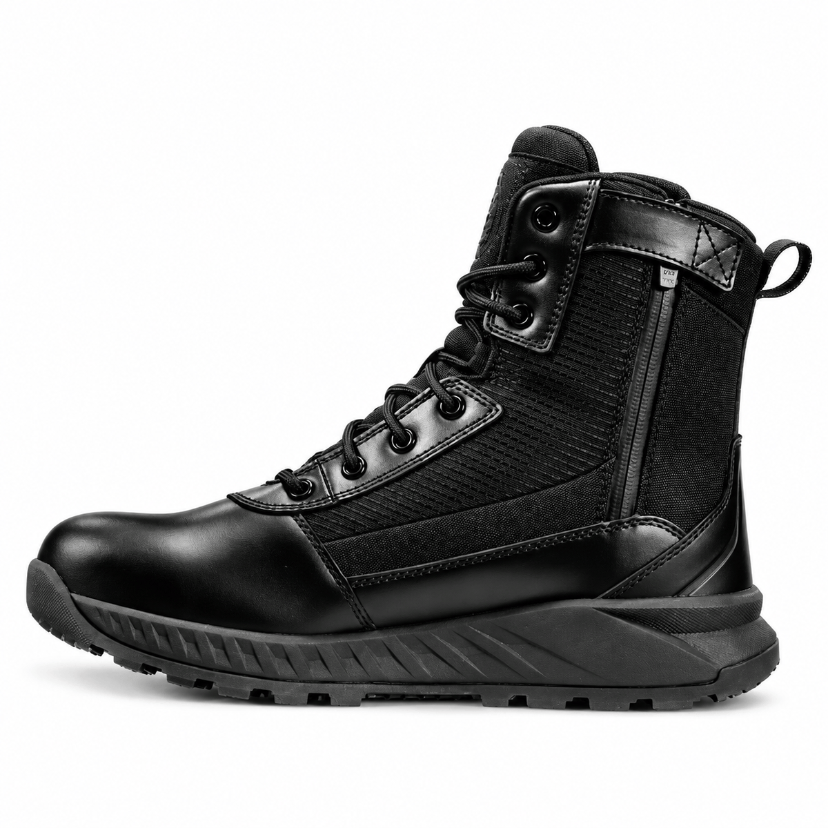 Black Diamond Uniform Boots Fire_Safety_USA BDX8" Waterproof Side Zip Boot