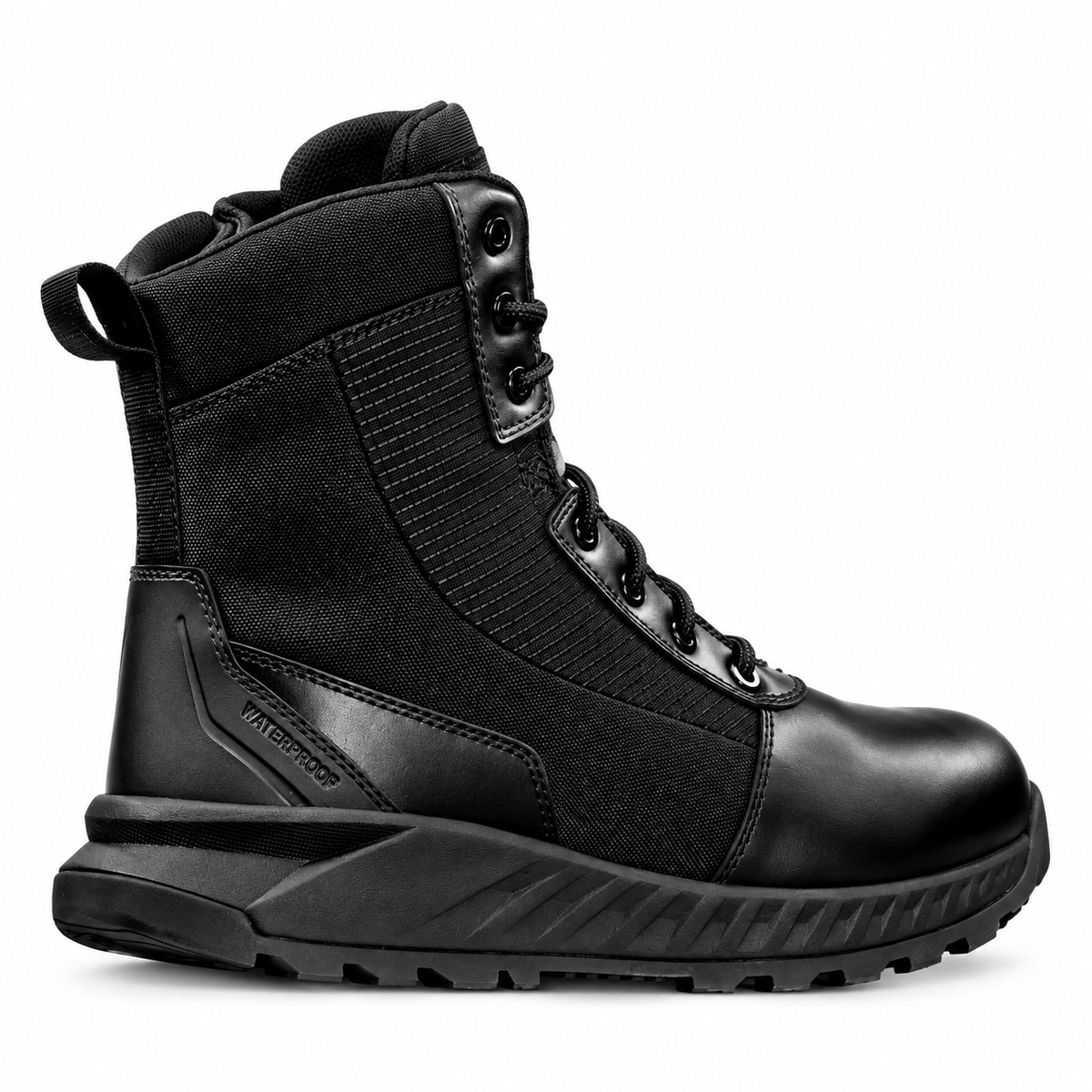 Black Diamond Uniform Boots Fire_Safety_USA BDX8" Waterproof Side Zip Boot