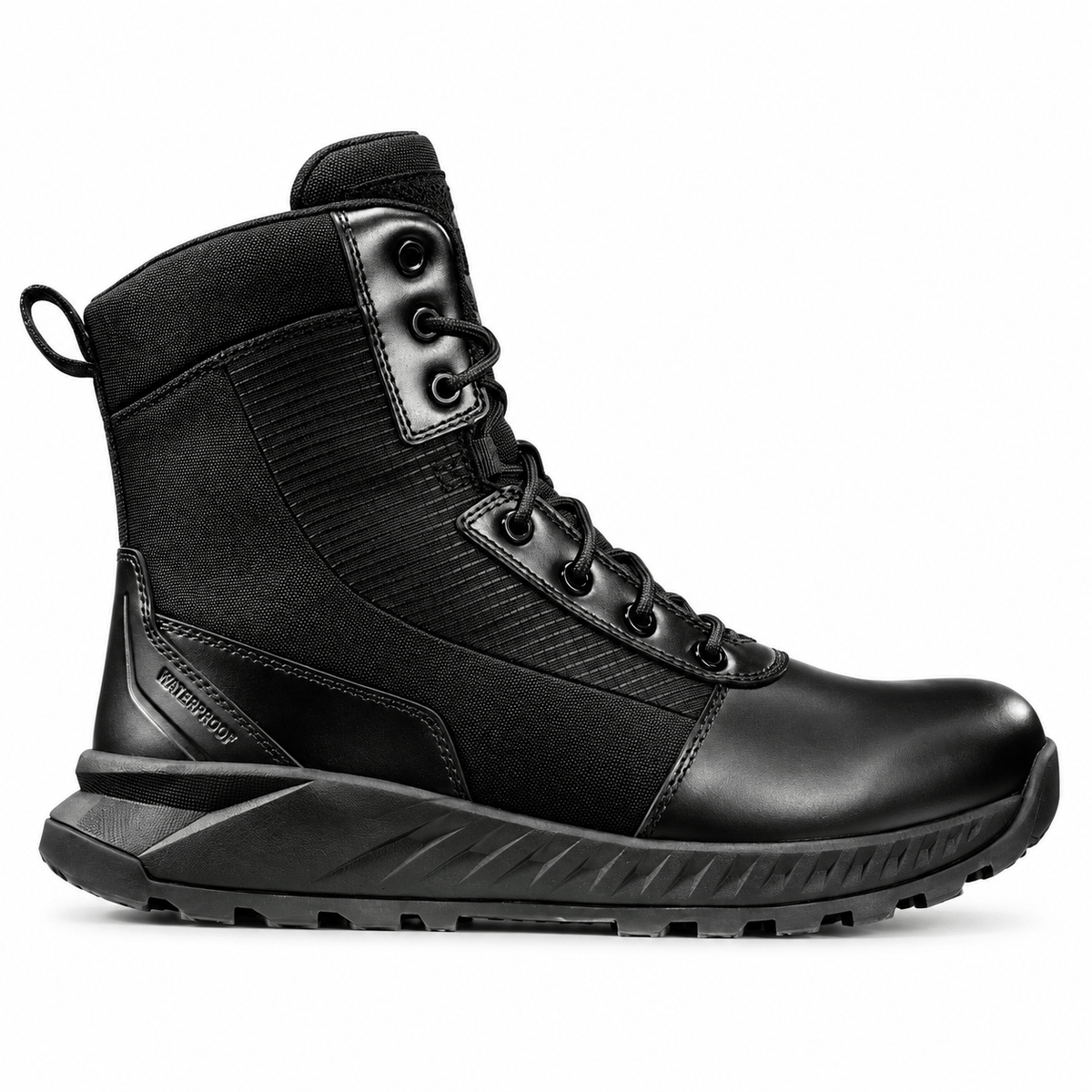 Black Diamond Uniform Boots Fire_Safety_USA BDX8" Waterproof Side Zip Boot
