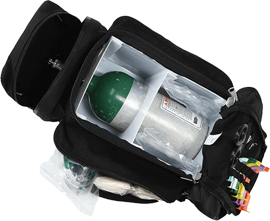 R & B Fabrication Bags and Packs Fire_Safety_USA Biker Trauma/O2 Pack