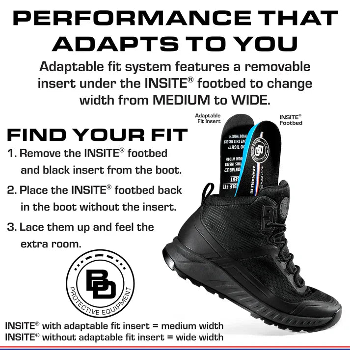 Black Diamond Boots Fire_Safety_USA Black Diamond BDX5" AGILITY MID