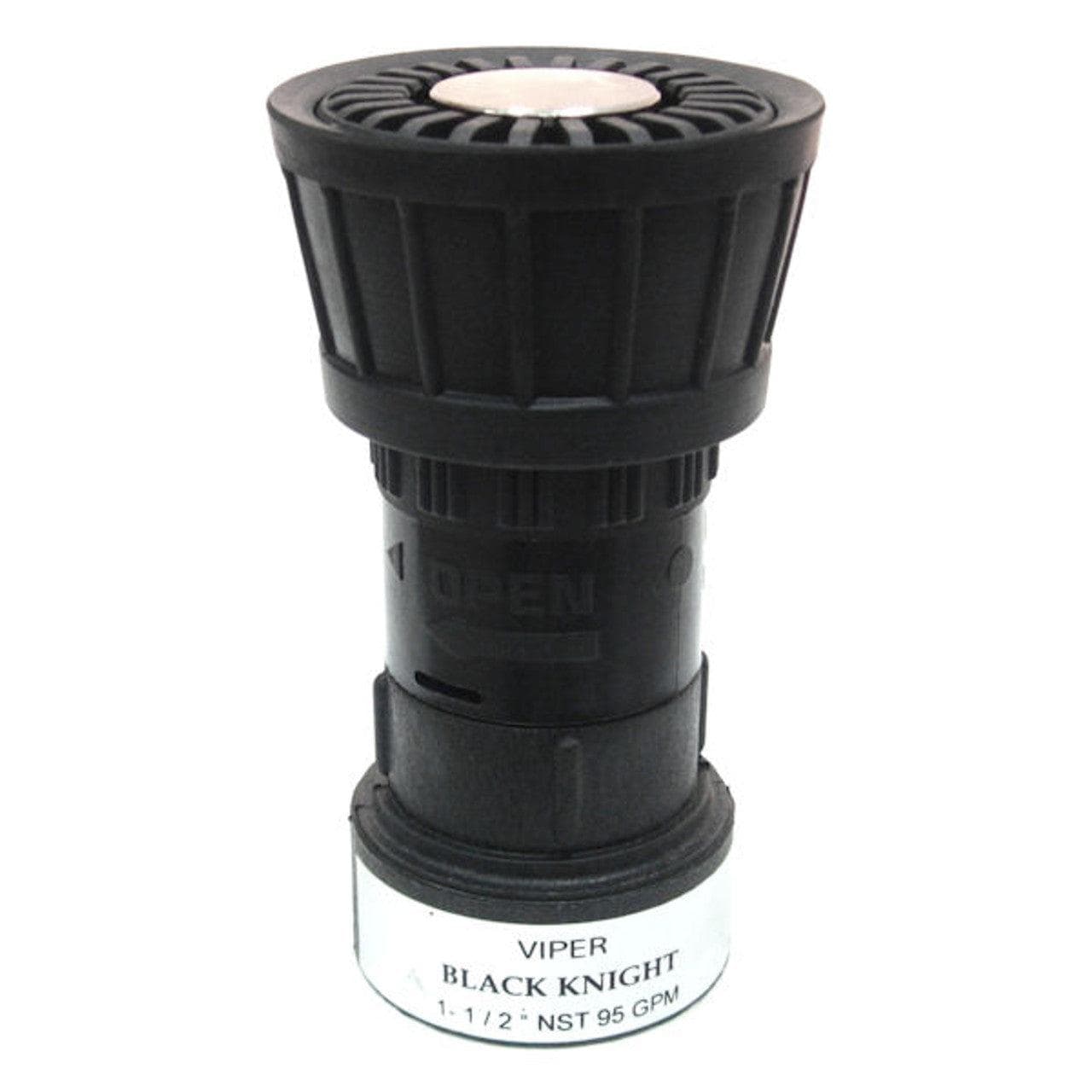 C & S Supply Nozzles Fire_Safety_USA Black Knight 1.5" NH Nozzle