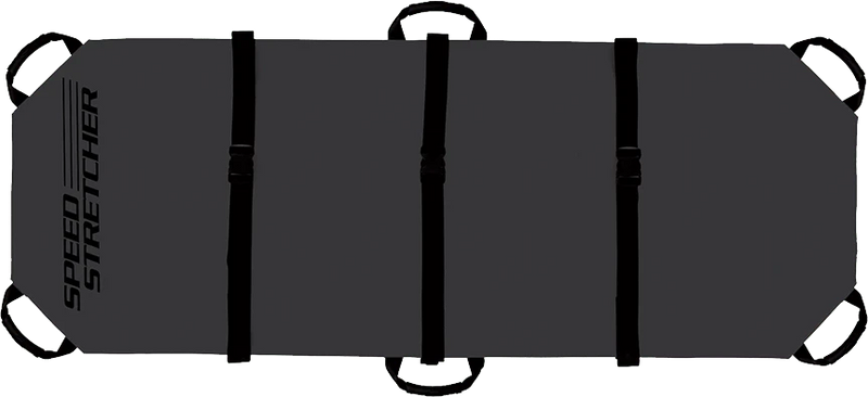R & B Fabrication Stretcher Fire_Safety_USA Black Speed Stretcher