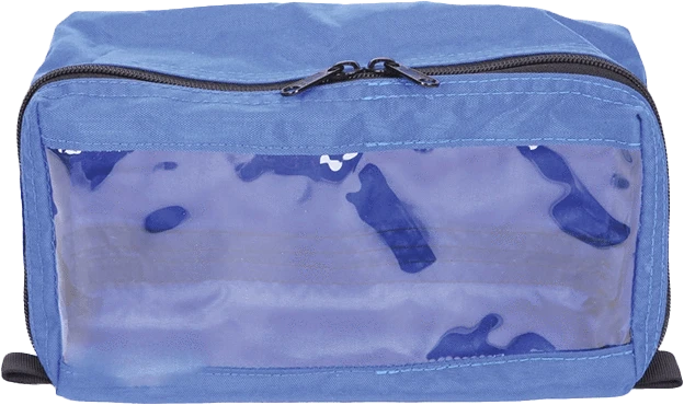 R & B Fabrication Bags and Packs Fire_Safety_USA BLUE ACCESSORY BAG 10”L x 6”W x 4” H
