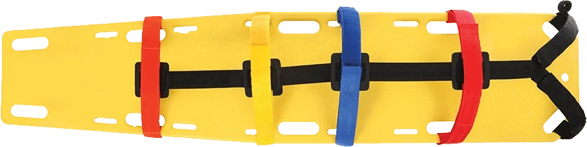 R & B Fabrication Stretcher Fire_Safety_USA Board Harness with Velcro