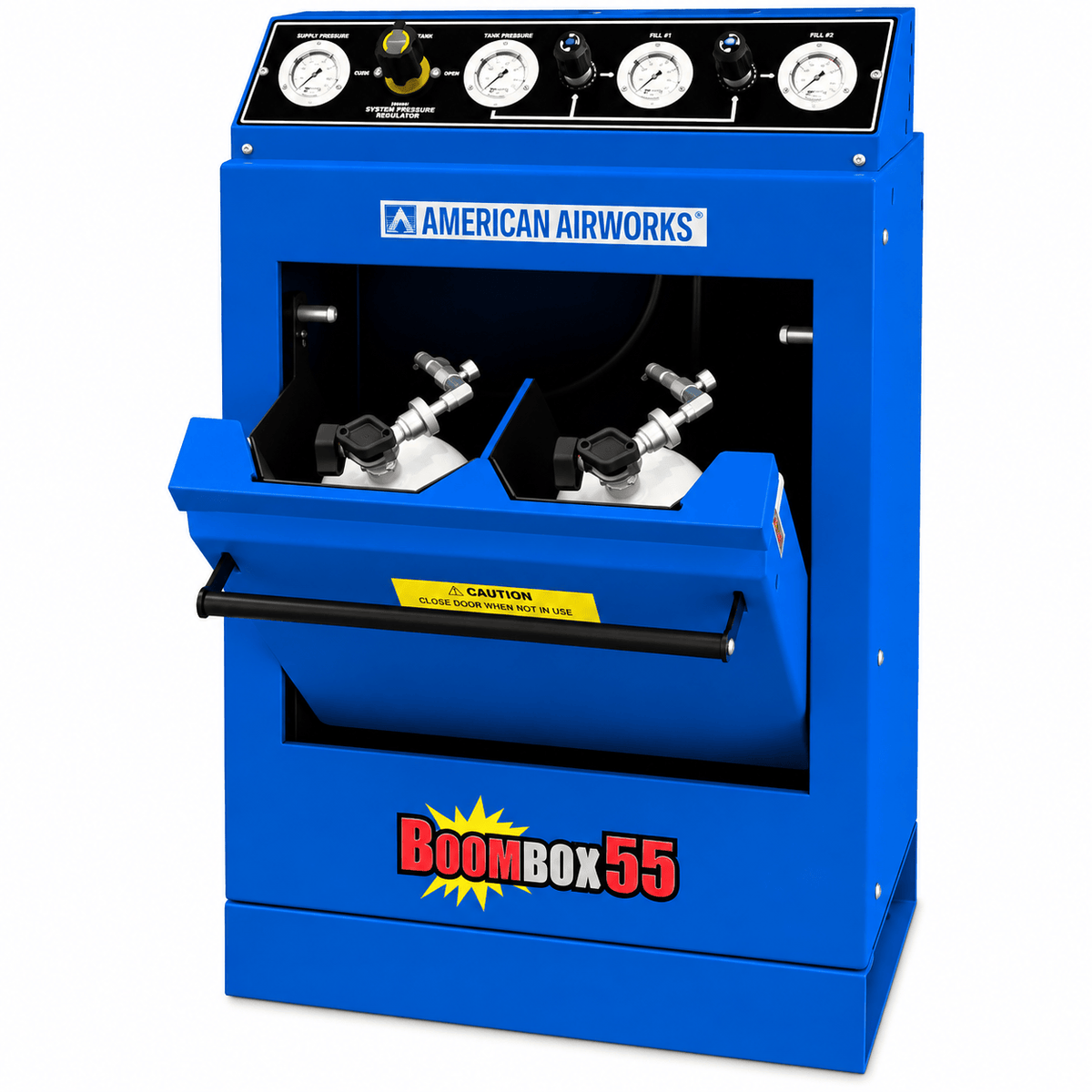 American Airworks Compressor Fire_Safety_USA BoomBox55™ 2-Position Fill Station