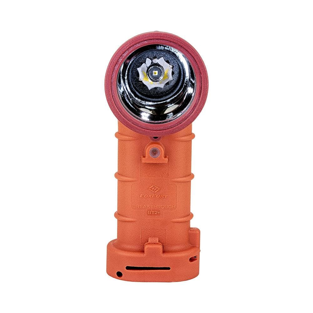 FoxFury Flashlight Fire_Safety_USA Breakthrough® BT2+ Hybrid Right Angle Light - AA Battery - Orange