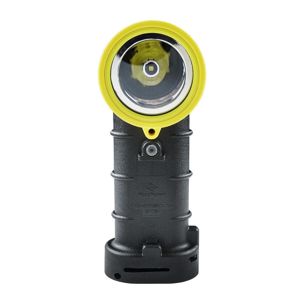 FoxFury Flashlight Fire_Safety_USA Breakthrough® BTS Right Angle Light - AA Battery Black & Yellow