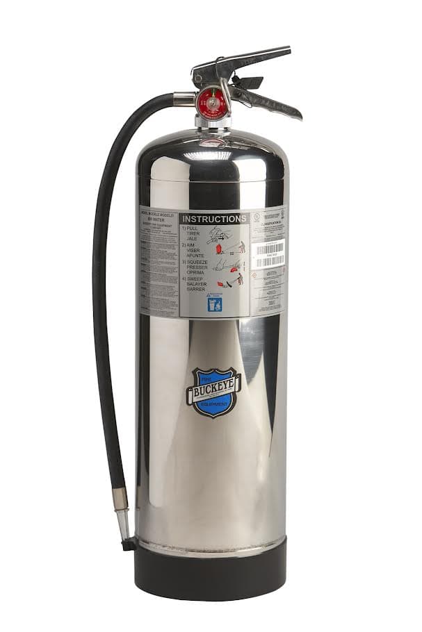 Buckeye Fire Equipment Fire Extinguishers Fire_Safety_USA Buckeye 2.5 Gallon Water Extinguisher