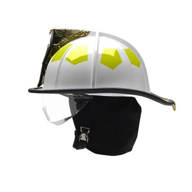 Bullard Helmet Fire_Safety_USA Bullard UST-LW Super Lightweight Fire Helmet with 6" Brass Eagle - Gloss Finish