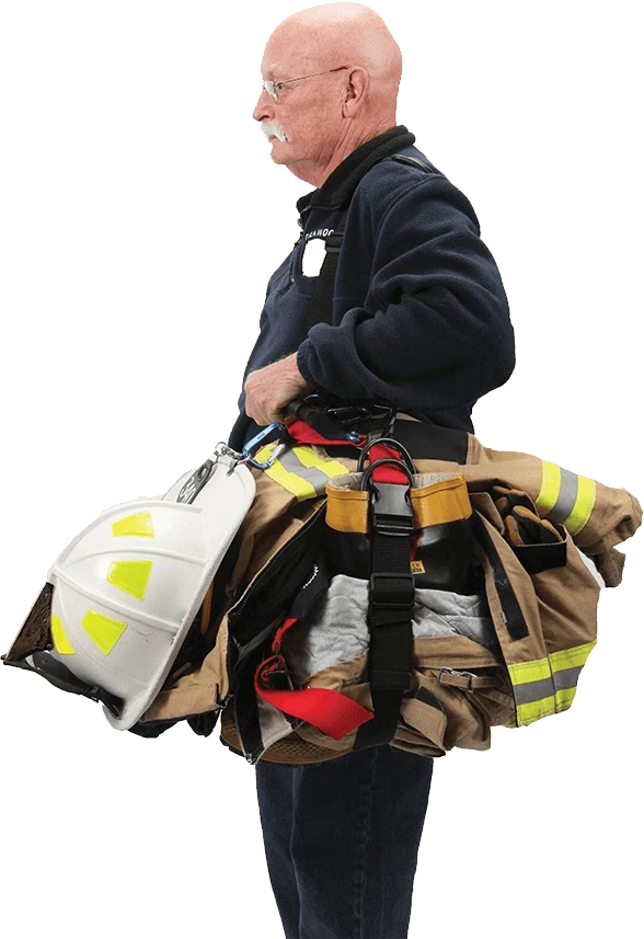 R & B Fabrication Shoulder Strap Fire_Safety_USA BUNKER BELT Turnout Gear Strap
