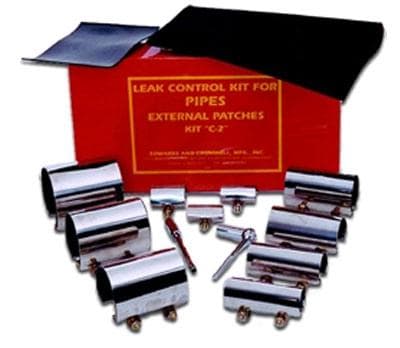 Edwards and Cromwell Leak & Repair Kits Fire_Safety_USA "C-2" External Pipe Leak Control Kit