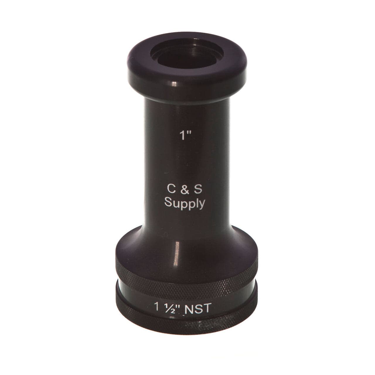 C & S Supply Nozzles Fire_Safety_USA C & S Supply 1 1/2" Straight Bore Nozzle with 1" Outlet