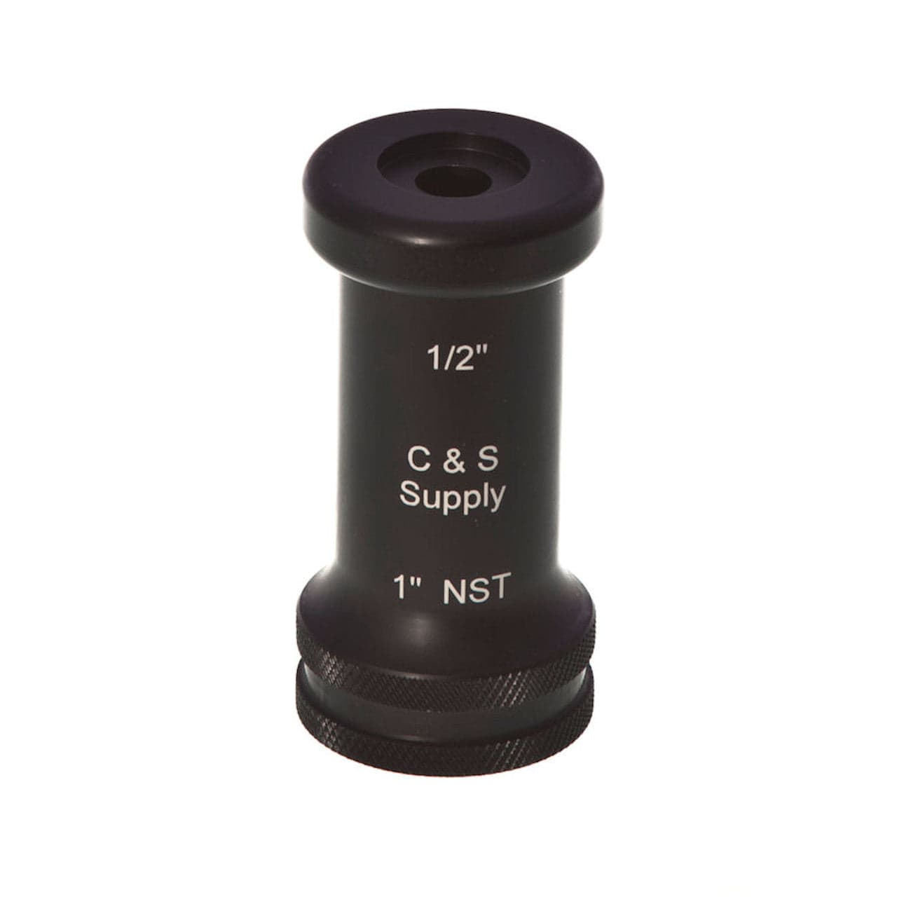 C & S Supply Nozzles Fire_Safety_USA C & S Supply 1" Straight Bore Nozzle with 1/2" OUTLET