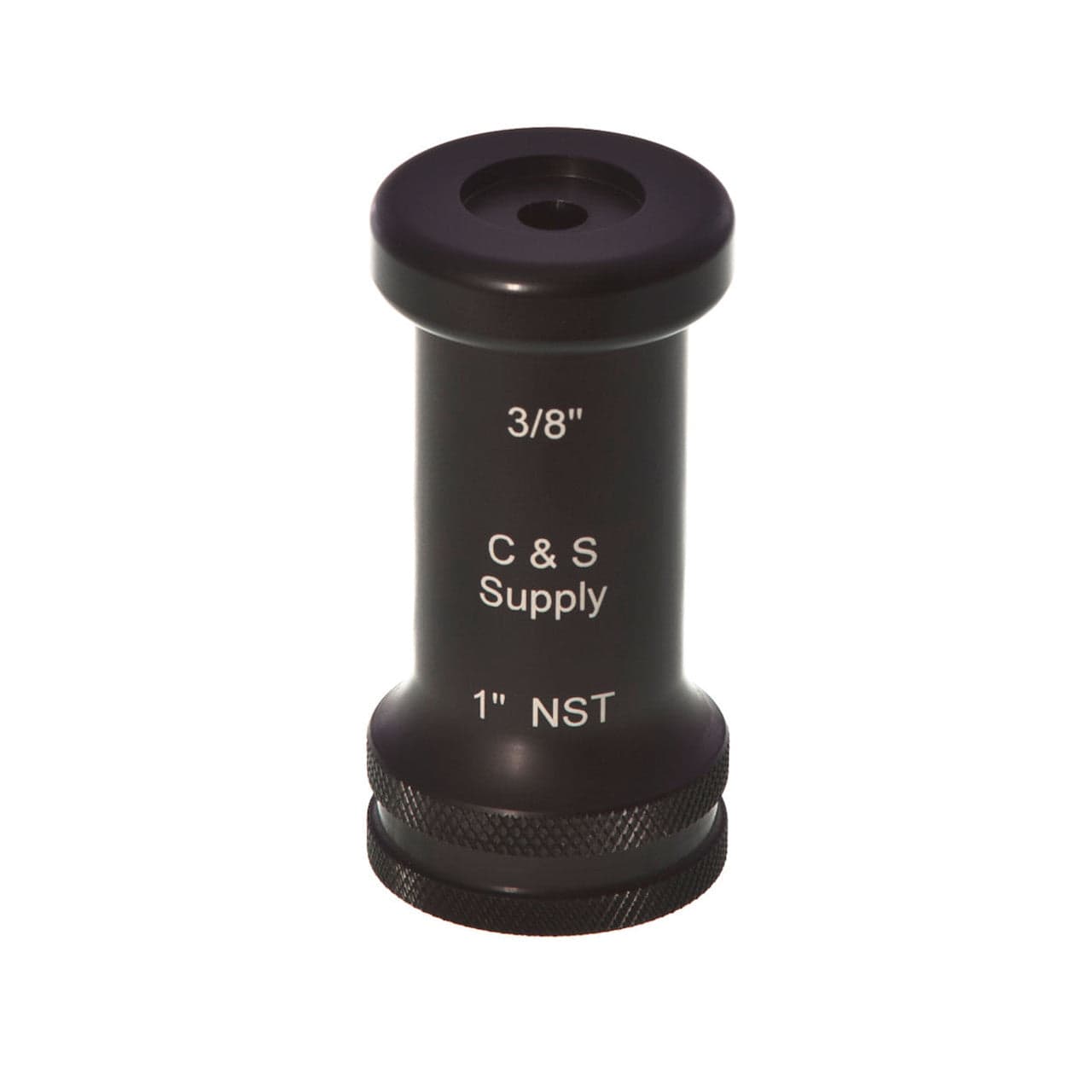 C & S Supply Nozzles Fire_Safety_USA C & S Supply 1" Straight Bore Nozzle with 3/8" OUTLET