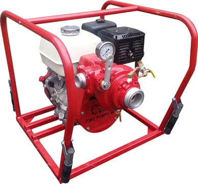 CET Portable Pumps Fire_Safety_USA CET 11hp High Pressure Skid Frame Pump - Manual Start