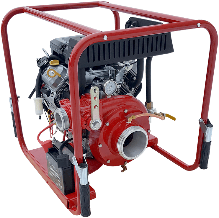 CET Portable Pumps Fire_Safety_USA CET 18hp High Volume Gas Powered Pump - Electric Start & 1 Delivery Outlet