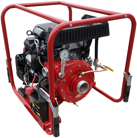 CET Portable Pumps Fire_Safety_USA CET 20hp Mid Range Pressure and Volume Pump - Electric Start