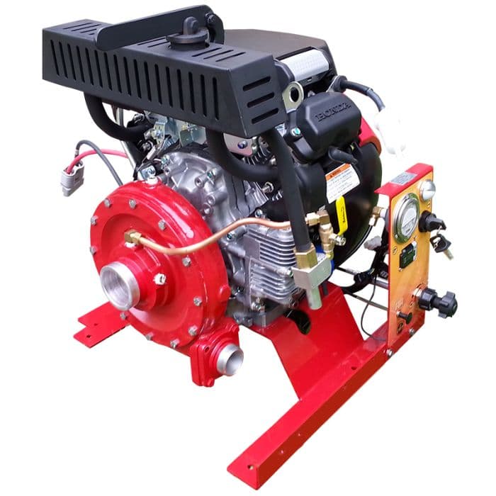 CET Skid Mounted Pumps Fire_Safety_USA CET 23 HP Skid Mounted Mid Range Pump - Electric Start