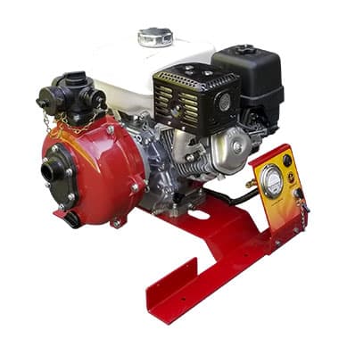 CET Portable Pumps Fire_Safety_USA CET 9hp High Pressure Skid Frame Pump - Electric Start