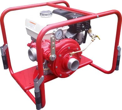 CET Portable Pumps Fire_Safety_USA CET 9hp High Volume Skid Frame Pump - Manual Start