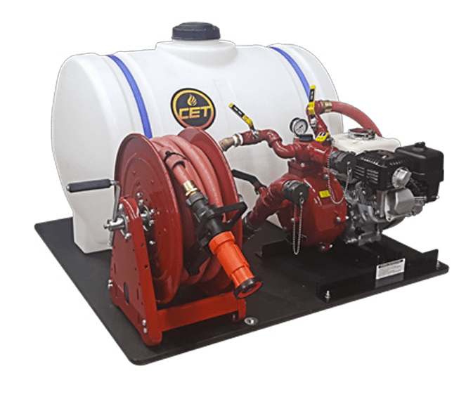 CET ATV/UTV Skid Units Fire_Safety_USA CET Econo PAC Skid Unit