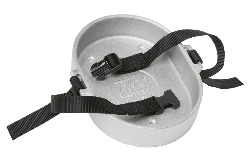 Ziamatic Brackets Fire_Safety_USA Clearance Zico Oval Safety Can Mount