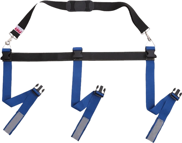 R & B Fabrication Hose Strap Fire_Safety_USA Cleveland Straps - 3 Per Set