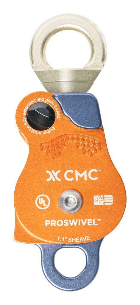 CMC Rescue Hardware Fire_Safety_USA CMC 1.1" PMP Double Swivel Pulley