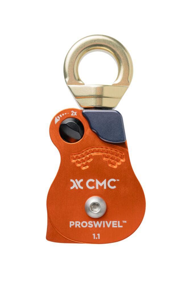 CMC Rescue Hardware Fire_Safety_USA CMC 1.1" PMP Single Swivel Pulley