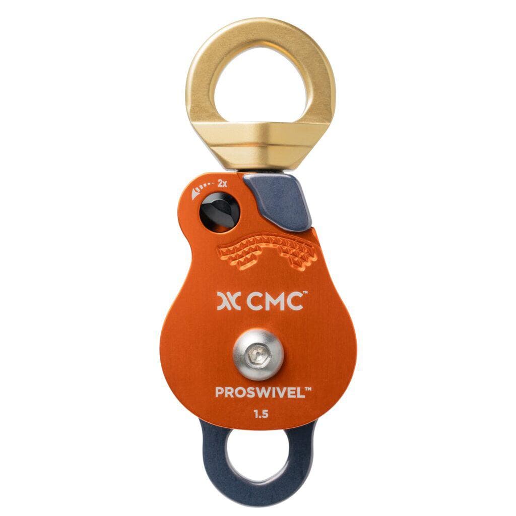CMC Rescue Hardware Fire_Safety_USA CMC 1.5" Double Swivel Pulley