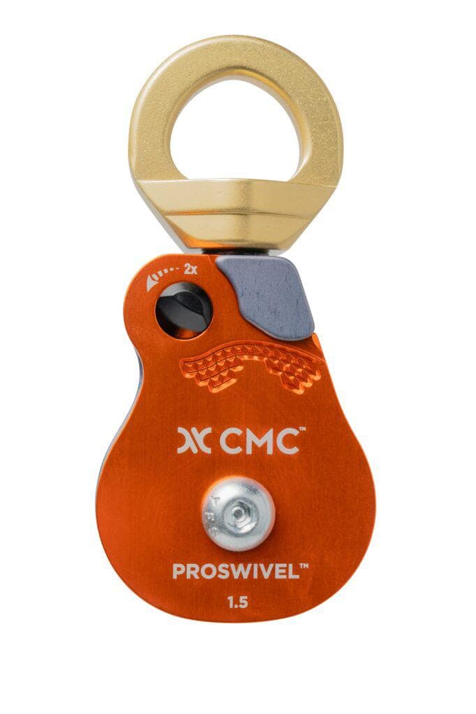 CMC Rescue Hardware Fire_Safety_USA CMC 1.5" Single Swivel Pulley