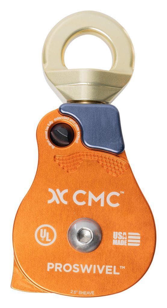 CMC Rescue Hardware Fire_Safety_USA CMC 2.6" PMP Single Swivel Pulley