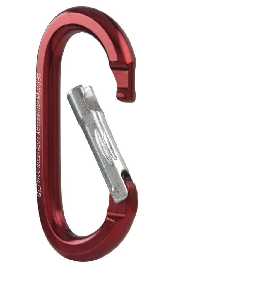 CMC Carabiner Fire_Safety_USA CMC Aluminum Oval Carabiner