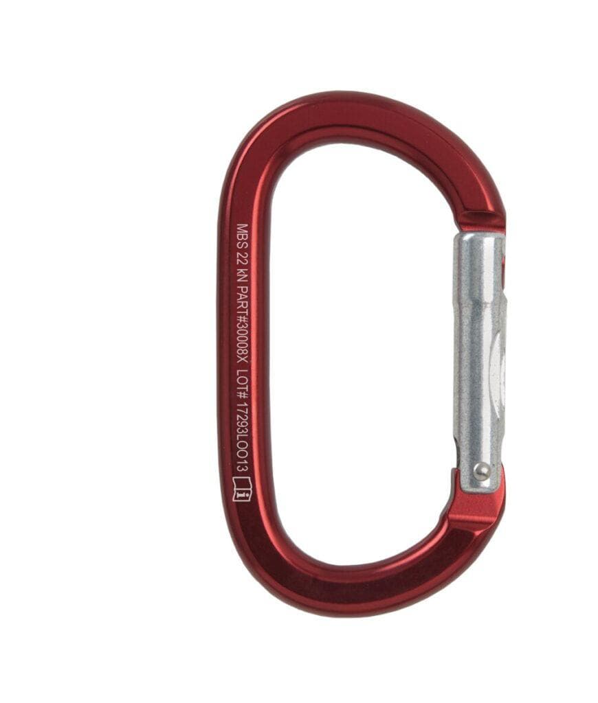 CMC Carabiner Fire_Safety_USA CMC Aluminum Oval Carabiner