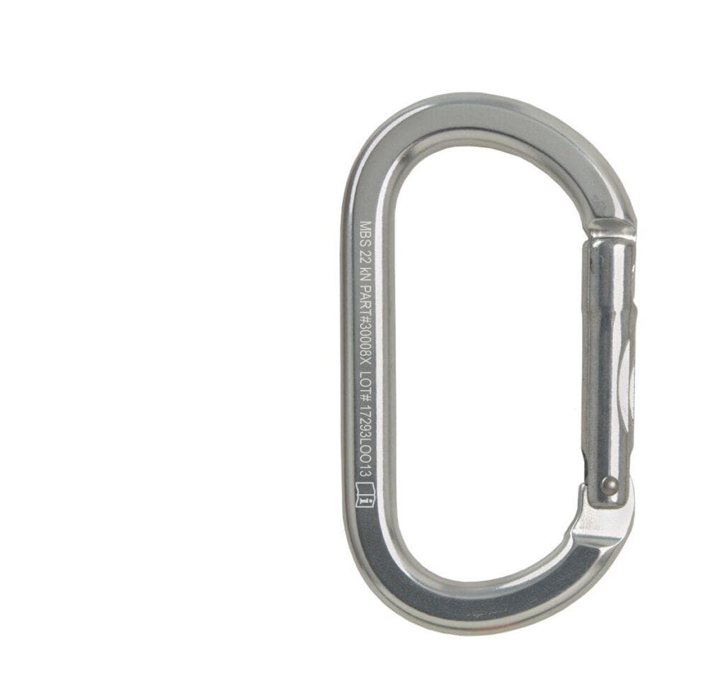 CMC Carabiner Fire_Safety_USA CMC Aluminum Oval Carabiner