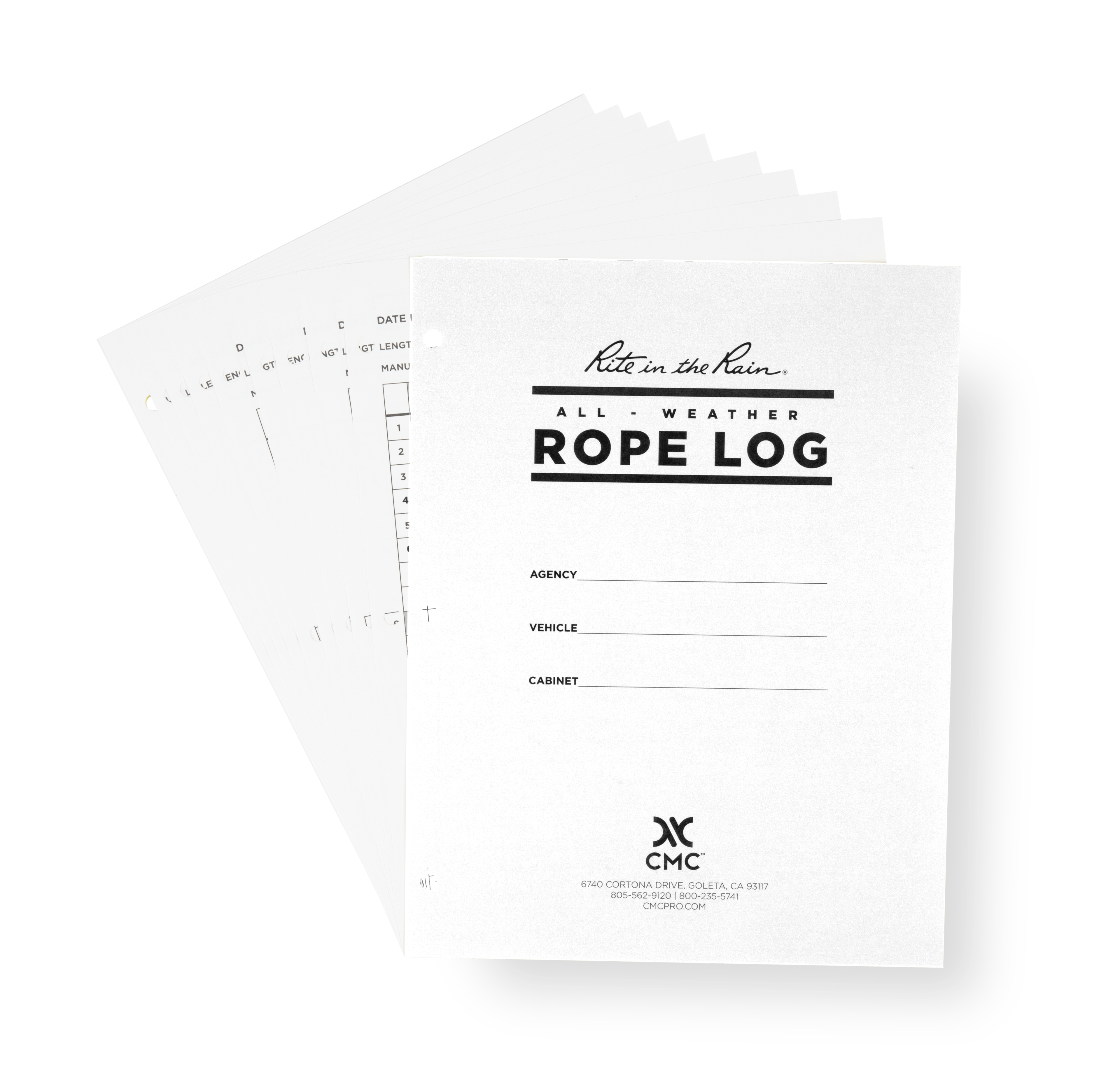 CMC Rope and Web Fire_Safety_USA CMC Rope Log