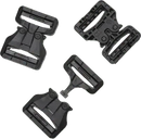 R & B Fabrication Stretcher Fire_Safety_USA Cobra Buckles SET OF 3