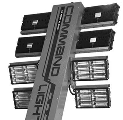 Command Light Light Tower Fire_Safety_USA Command Light 8 Head Light Tower
