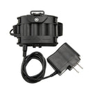 FoxFury Headlamps Fire_Safety_USA Command+ LoPro White & Green LED Helmet Light - AA