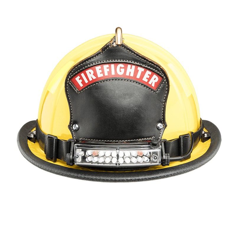 FoxFury Headlamps Fire_Safety_USA Command+ Tilt White & Amber LED Headlamp / Helmet Light
