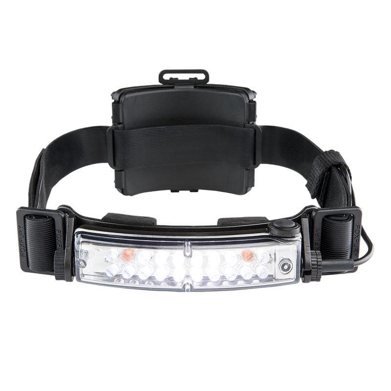 FoxFury Headlamps Fire_Safety_USA Command+ Tilt White & Amber LED Headlamp / Helmet Light